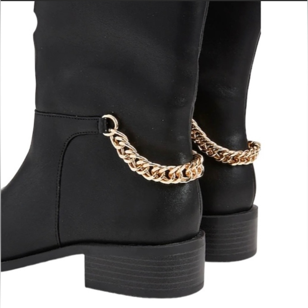 Express Chain Riding Boots - Picture 6 of 10